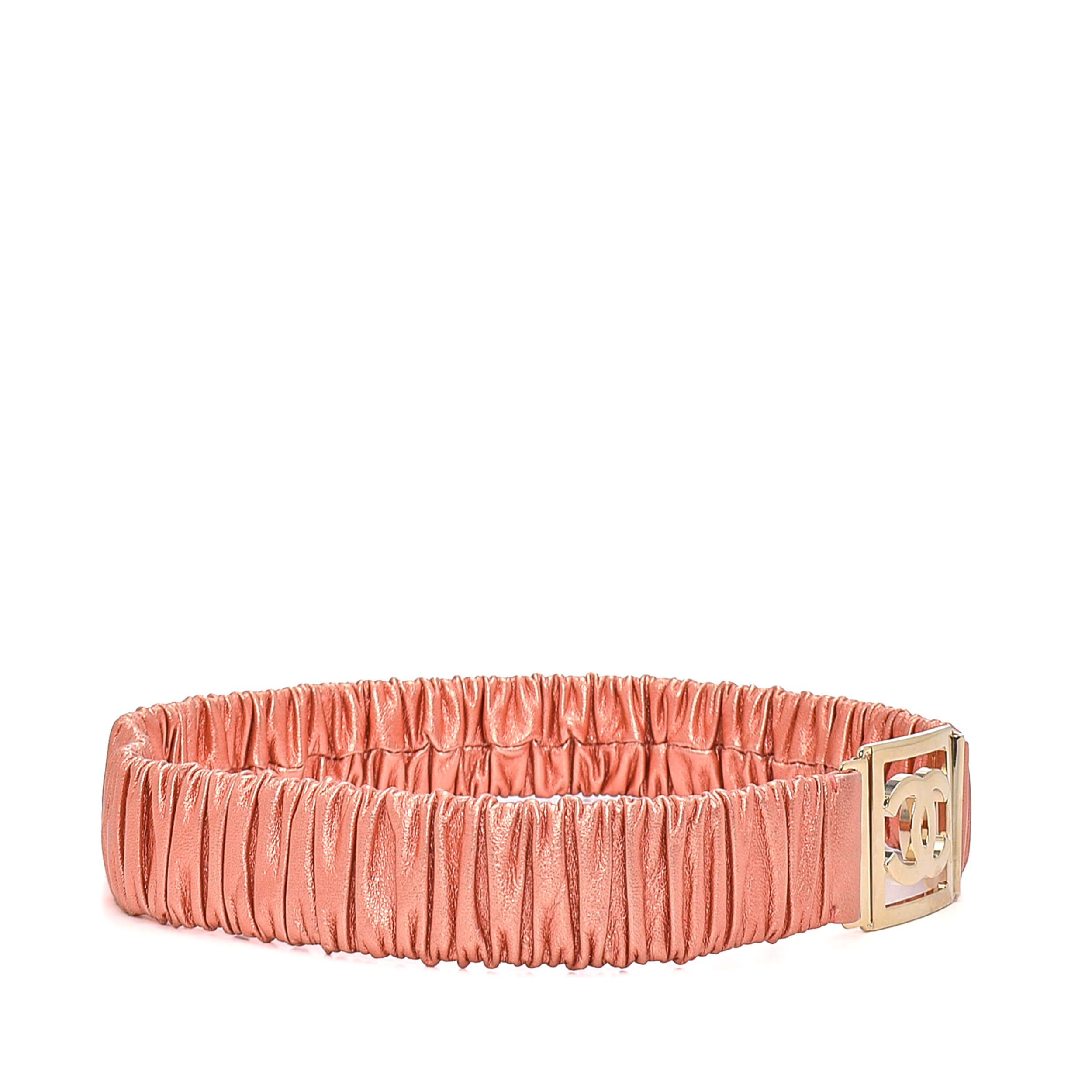 Chanel - Metallic Pink Dance Belt